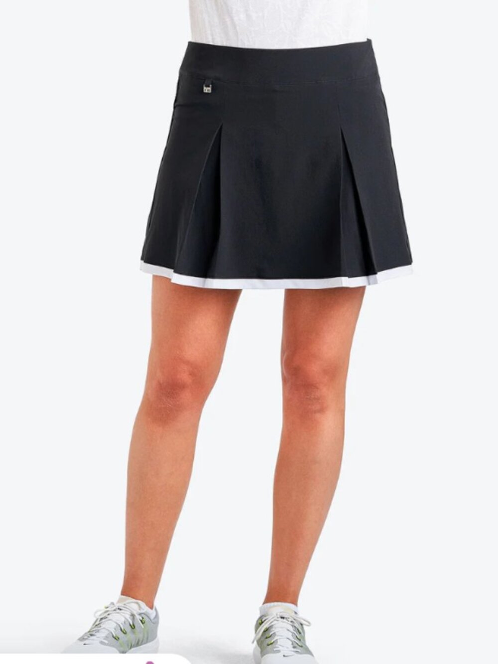 NWT NVO Women's Moana Light Grey Skort Cloudy UPF Quick Dry Stretch